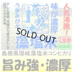 画像1: 島根県隠岐藻塩米コシヒカリ（減農薬）　令和６年産１等米　３０ｋｇ玄米