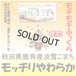 画像1: 秋田県鹿角産淡雪こまち　令和３年産１等米 お試し米２合（３００ｇ）×２ 全国送料無料！ネコポス便（ポスト投函）！