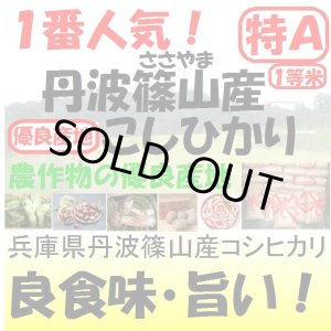 画像: 兵庫県丹波篠山産コシヒカリ　令和６年産新米2等米・特Ａ米　３０ｋｇ玄米