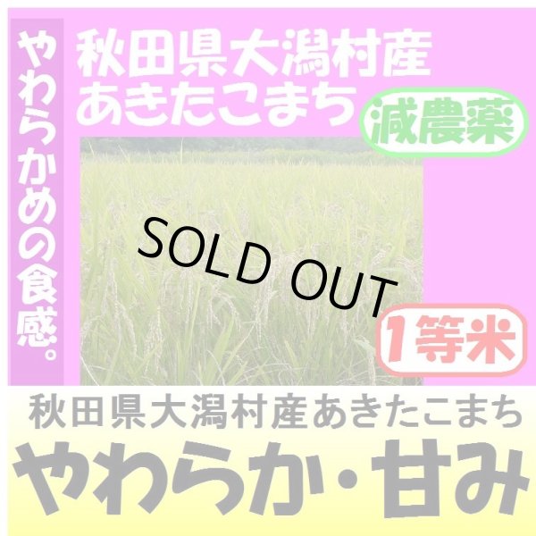 画像1: 秋田県大潟村産あきたこまち（減農薬）　令和５年産１等米　１０ｋｇ (1)