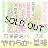 画像: 石見高原ハーブ米島根県産きぬむすめ（減農薬）　令和５年産１等米・特Ａ米　５ｋｇ