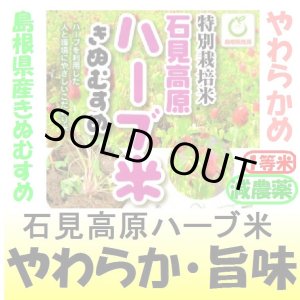 画像: 石見高原ハーブ米島根県産きぬむすめ（減農薬）　令和５年産１等米・特Ａ米 お試し米２合（３００ｇ）×２ 全国送料無料！（ポスト投函）