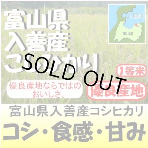 画像: 富山県入善産コシヒカリ　令和５年産１等米 お試し米２合（３００ｇ）×２ 全国送料無料！（ポスト投函）