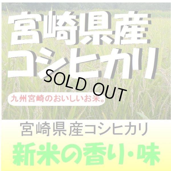 画像1: 宮崎県産コシヒカリ　令和６年産新米１等米<br>お試し米２合（３００ｇ）×２<br>全国送料無料！（ポスト投函） (1)